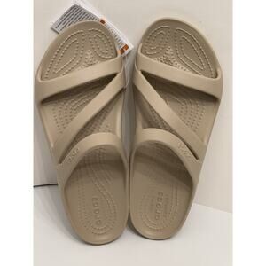 Crocs Kadee II Cobblestone Strappy Sandals Womens 8 (W) NWT